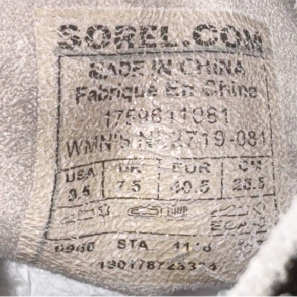 Sorel Joan of Arctic Wedge Mid Boot Women's Dove/White 9.5 - Picture 11 of 13